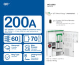 Square D Energy Center 200-Amp 51-space load center - box view