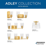 Progress Lighting Adley 9-Light Brushed Nickel Transitional Chandelier