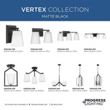 Progress Lighting Vertex 5-Light Brushed Gold Modern/Contemporary Chandelier