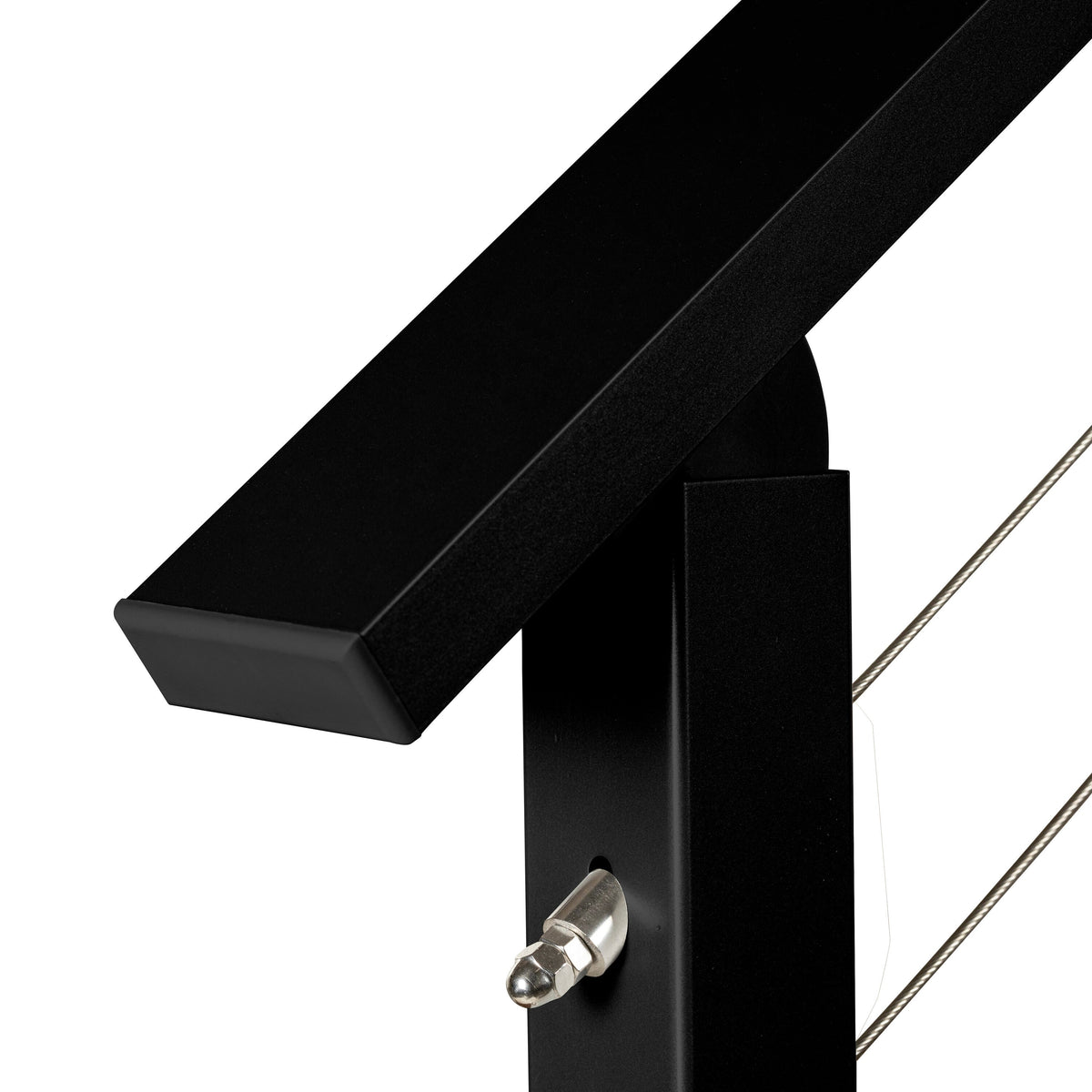 CityPost Stair Face Mount Steel Deck Cable Rail Kit