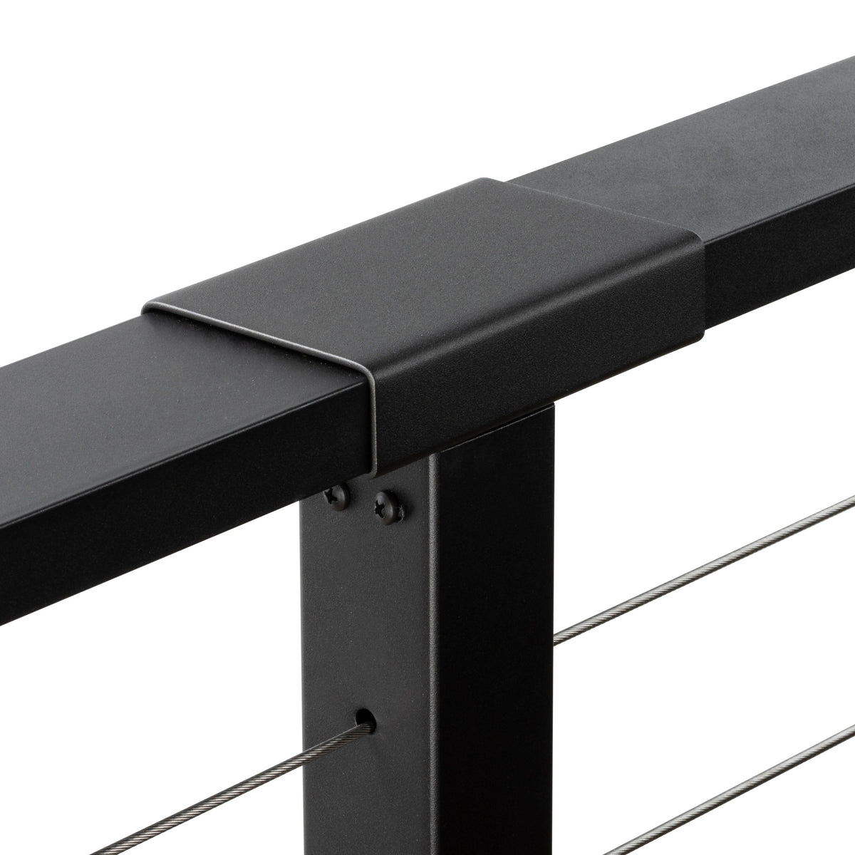 CityPost Deck Mount Bronze Steel Deck Cable Rail Kit
