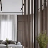 HIGHLANDERHOME 7.75-ft H x 0.33-ft W 3-Pack Gray Oak Decorative Composite Fence Panel