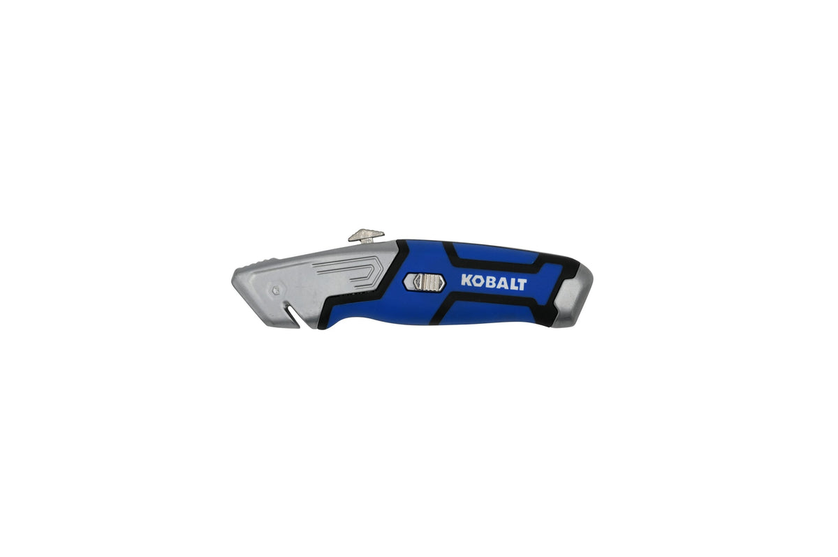Kobalt 3/4-in Retractable Utility Knife, 3-Blade with On-Tool Storage