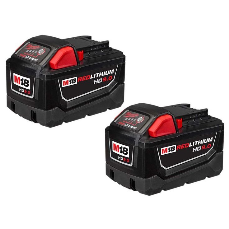 M18 18-Volt Lithium-Ion High Demand Battery Pack 9.0Ah (2-Pack)