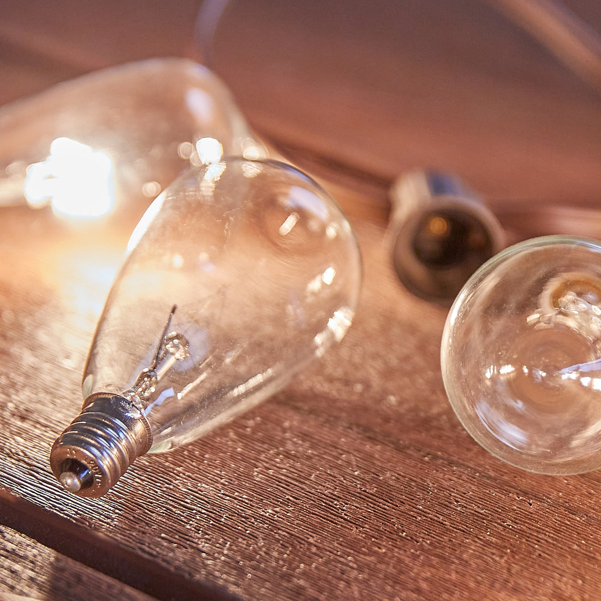 Portfolio White Incandescent Edison String Light Bulbs, 7W, 2-Pack