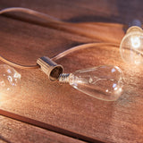 Portfolio White Incandescent Edison String Light Bulbs, 7W, 2-Pack