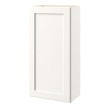 allen + roth Aveley 21-in W x 39.125-in H x 12-in D Linen Wall Fully Assembled Cabinet (Flat Panel Shaker Door Style)