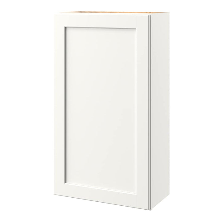 allen + roth Aveley 24-in W x 42.125-in H x 12-in D Linen Wall Fully Assembled Cabinet (Flat Panel Shaker Door Style)