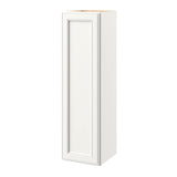 allen + roth McKeller 12-in W x 39.125-in H x 12-in D Linen Wall Fully Assembled Cabinet (Flat Panel Square Door Style)