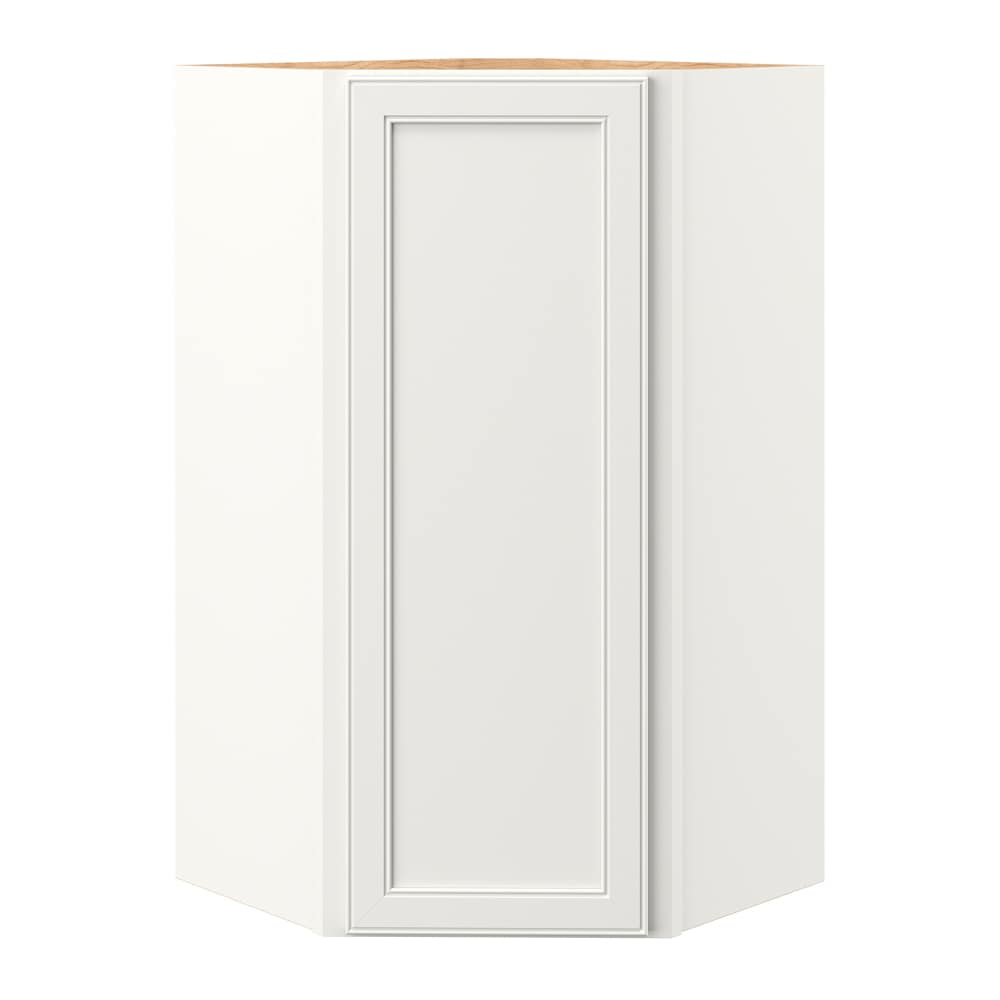 allen + roth McKeller 24-in W x 42.125-in H x 12-in D Linen Wall Fully Assembled Cabinet (Flat Panel Square Door Style)