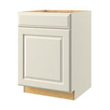 allen + roth Pattingham 24-in W x 34.5-in H x 24-in D Harbor 1-Drawer Base Fully Assembled Cabinet (Raised Panel Shaker Style)