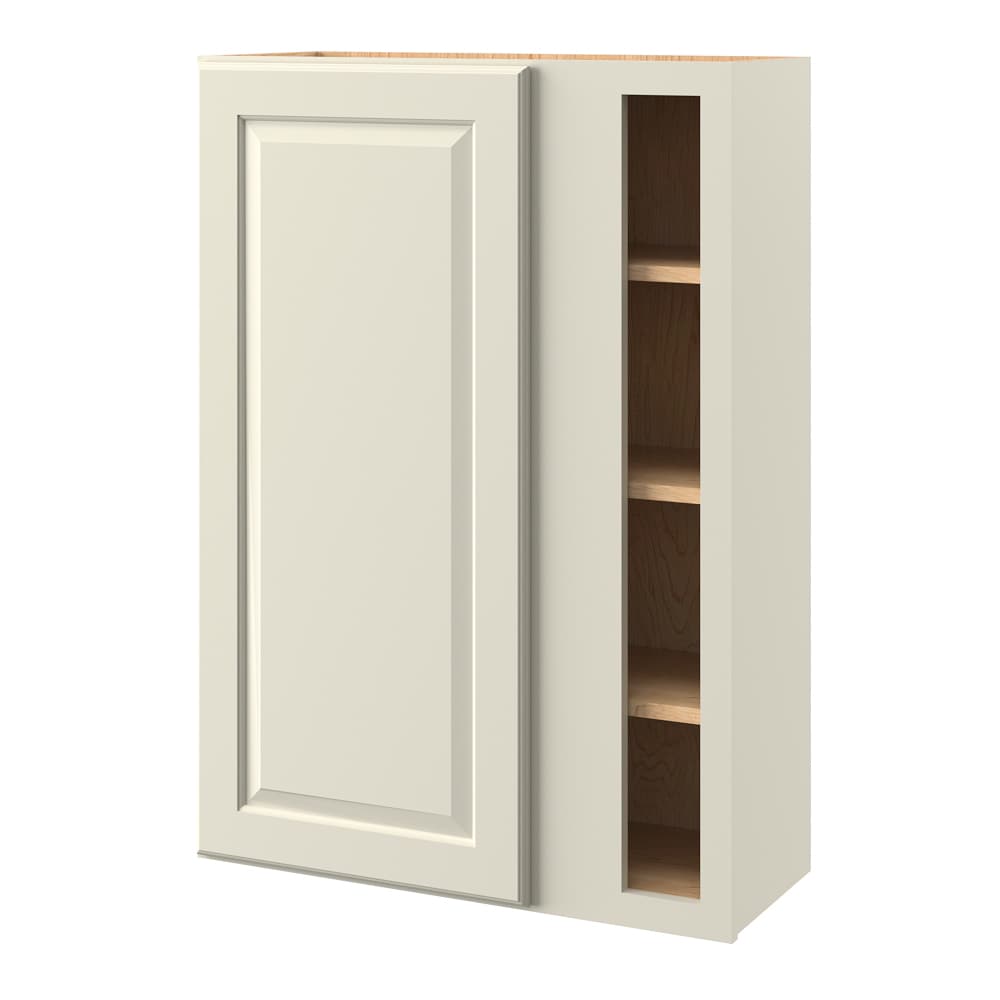 allen + roth Pattingham 30-in W x 42.125-in H x 12-in D Harbor Blind Corner Wall Fully Assembled Cabinet (Raised Panel Square Style)