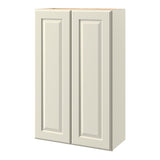 allen + roth Pattingham 27-in W x 39-in H x 12-in D Harbor Wall Fully Assembled Cabinet (Raised Panel Square Door Style)