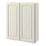allen + roth Pattingham 36-in W x 39-in H x 12-in D Harbor Wall Fully Assembled Cabinet (Raised Panel Square Door Style)