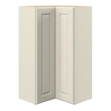allen + roth Pattingham 24-in W x 39.125-in H x 12-in D Harbor Diagonal Corner Wall Fully Assembled Cabinet (Raised Panel Square Style)