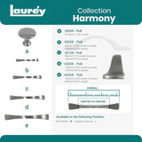 Laurey Harmony (64mm) Center to Center Arch Handle Drawer Pull