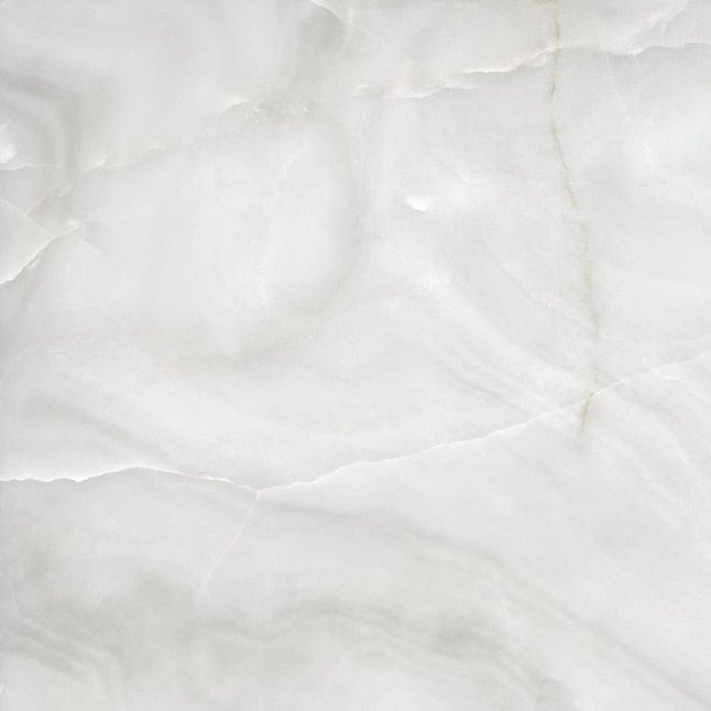 Anatolia La Marca Onyx Nuvolato 32-in x 32-in Polished Porcelain Marble Look Floor and Wall Tile (13.78-sq. ft/ Carton)
