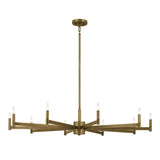 Kichler Erzo 10-Light Modern/Contemporary Chandelier