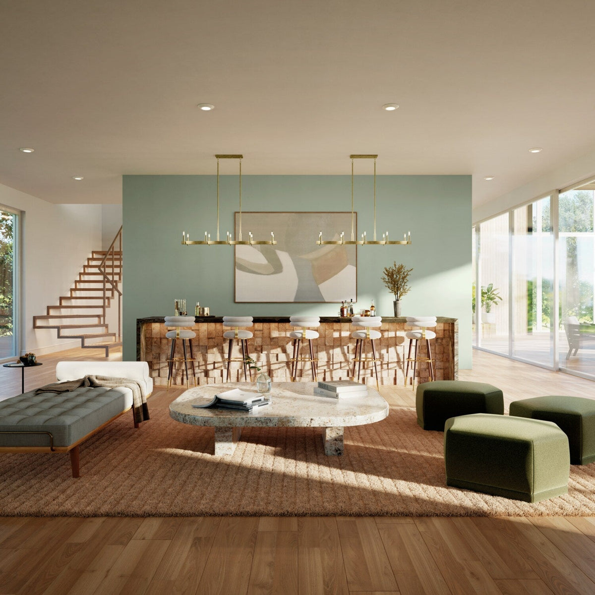 Kichler Erzo 10-Light Modern/Contemporary Chandelier