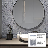 Apollo Tile 10-Pack Gray 2-in x 12-in Marble Chair Rail Tile (1.667-sq. ft/ Carton)