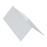 Gibraltar Building Products 4-in x 8-in Silver Galvanized Steel Step Flashing, 90° Pre-Bent