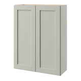 allen + roth Stonewall 33-in W x 39-in H x 12-in D Stone Wall Fully Assembled Cabinet (Flat Panel Shaker Door Style)