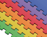 Norsk 24-in W x 24-in L x 0.5-in T Interlocking Foam Gym Floor Tile (24-sq ft) (6-Pack)