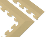 Norsk 18.3-in W x 18.3-in L x 0.25-in T Interlocking Flexible PVC Gym Floor Tile (4.2-sq ft) (18-Pack)