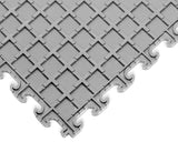 Norsk 18.3-in W x 18.3-in L x 0.25-in T Interlocking Flexible PVC Gym Floor Tile (13.95-sq ft) (6-Pack)