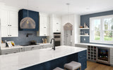 allen + roth Aveley 15-in W x 42.125-in H x 12-in D Linen Wall Fully Assembled Cabinet (Flat Panel Shaker Door Style)