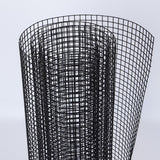Bybafun 50-ft x 4-ft 17-Gauge Black PVC Coated Steel Welded Wire Rolled Fencing with Mesh Size 1/2-in x 1/2-in