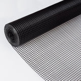 Bybafun 50-ft x 4-ft 17-Gauge Black PVC Coated Steel Welded Wire Rolled Fencing with Mesh Size 1/2-in x 1/2-in