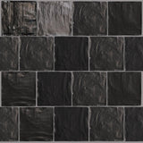 Apollo Tile Duchess Black 4-in x 4-in Glossy Ceramic Wall Tile (5.38-sq. ft/ Carton)