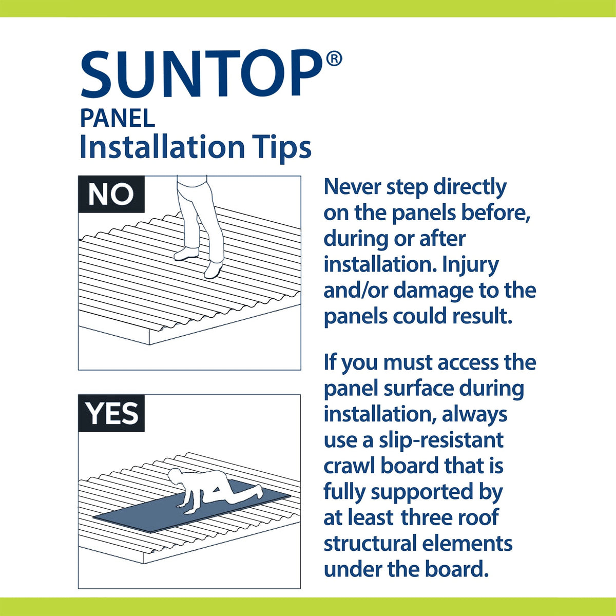 SUNTOP Suntop Horiz Plastic Closure Strip, 6-Pack, 24 in Length