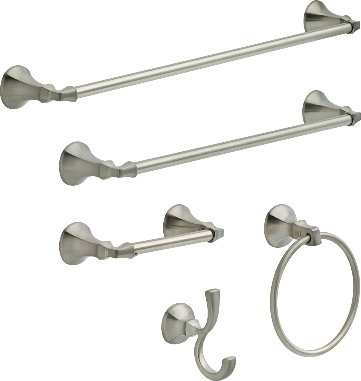 Delta Ashlyn Brilliance Stainless Steel Wall Mount Towel Ring