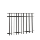 Freedom New Haven H 6-ft W Aluminum Spaced Picket Flat-top Decorative Fence Panel