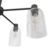 Hunter Lochemeade 5-Light Matte Gray Transitional Led Chandelier