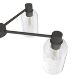 Hunter Lochemeade 5-Light Matte Gray Transitional Led Chandelier