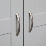 Estate 38.5-in W x 70.375-in H Wood Composite Gray Wall-mount Utility Storage Cabinet