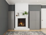 Estate 23.75-in W x 70.375-in H Wood Composite Gray Wall-mount Utility Storage Cabinet