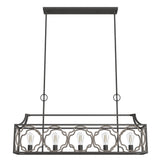 Hunter Stone Creek 5-Light Matte Bronze Transitional Led Bare Bulb Chandelier