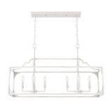 Hunter Highland Hill 8-Light Distressed Gold Traditional Led Bare Bulb Chandelier