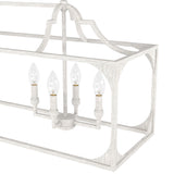 Hunter Highland Hill 8-Light Distressed Gold Traditional Led Bare Bulb Chandelier
