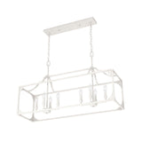 Hunter Highland Hill 8-Light Distressed Gold Traditional Led Bare Bulb Chandelier