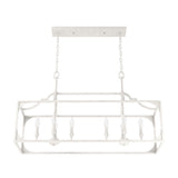 Hunter Highland Hill 8-Light Distressed Gold Traditional Led Bare Bulb Chandelier