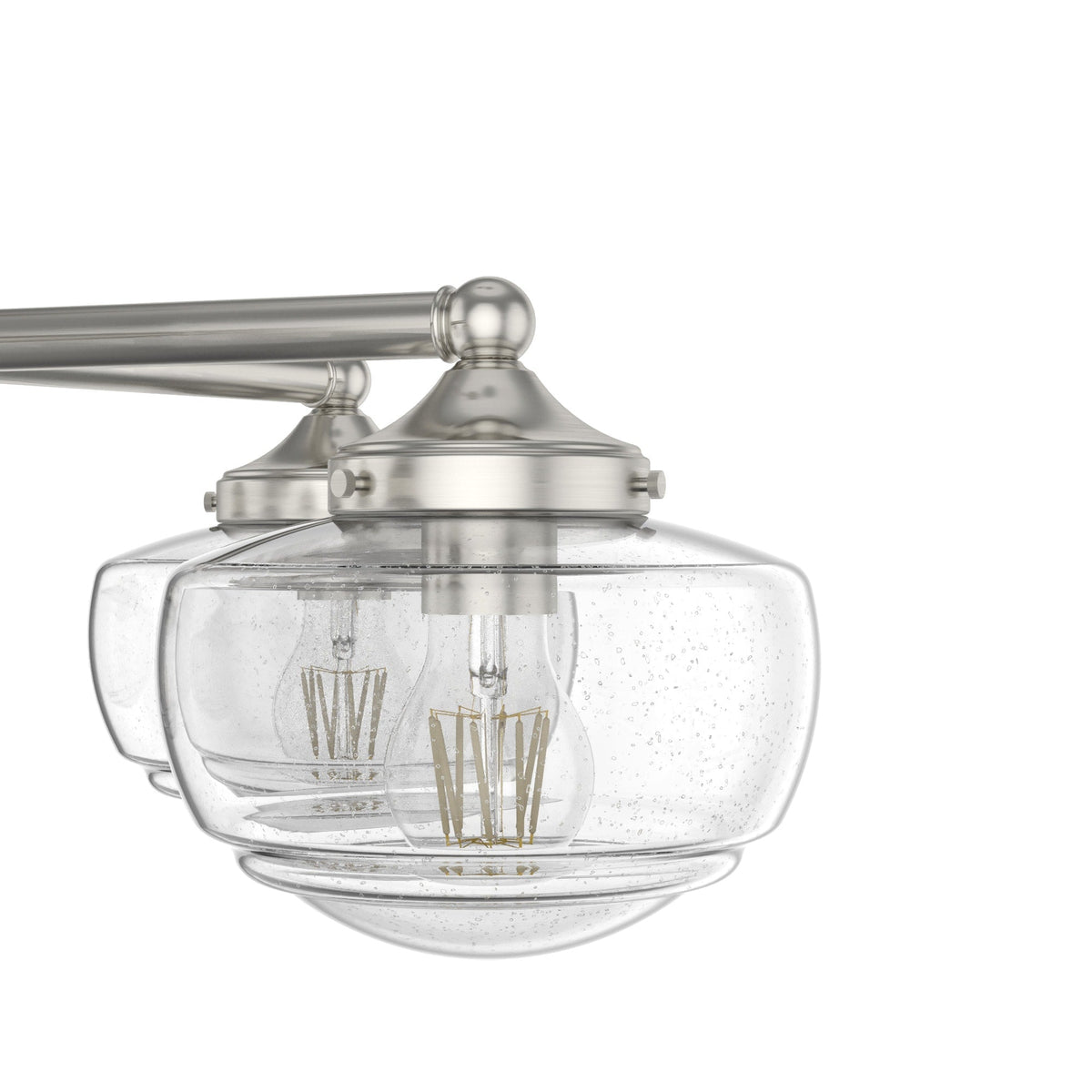 Hunter Saddle Creek 5-Light Brushed Nickel Transitional Led Chandelier