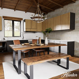 Hunter Perch Point 5-Light Brushed Nickel Transitional Led Chandelier