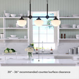 Hunter Saddle Creek 3-Light Satin Bronze Transitional Led Chandelier