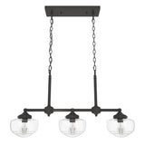Hunter Saddle Creek 3-Light Satin Bronze Transitional Led Chandelier