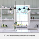 Hunter Saddle Creek 3-Light Satin Bronze Transitional Led Chandelier